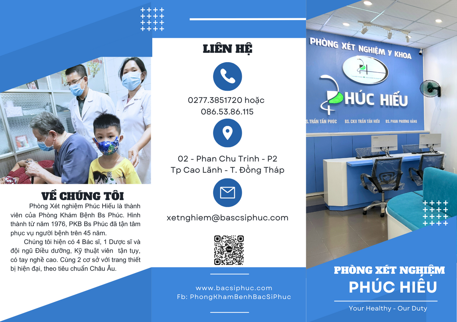 PHÒNG XÉT NGHIỆM Y KHOA PHÚC HIẾU